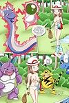Pokemon foglia safari adventure,pal comix