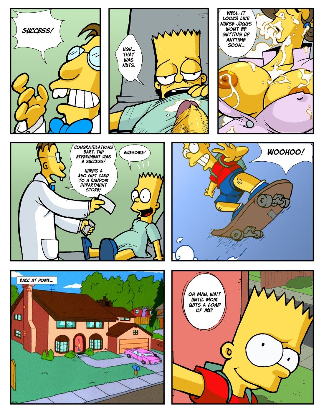Simpsincest Marge Simpsons Porn Comic - Hexamous- Return of Large Marge- Simpsincest - part 2 at CartoonPorn.Pics