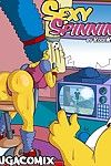 The simpsons sexy spinning
