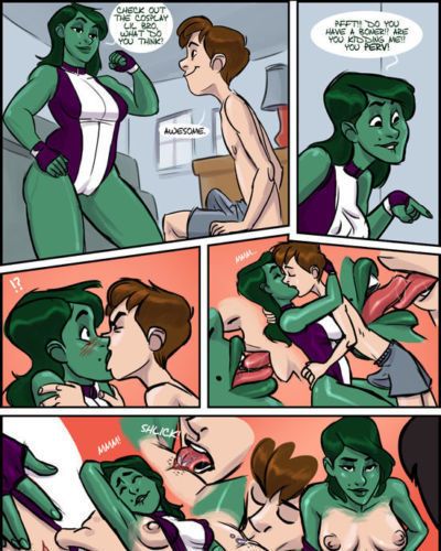 [stickymon] A irmã Ela hulk (the Sensacional Ela hulk)