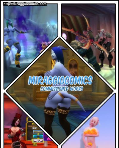 [warcraft nostalgia] miraggiocomics comisión 3d arte manipulaciones