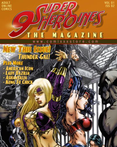 9 superheroines の 雑誌 #2