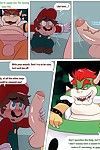 Mario en bowser