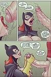 em ruínas gotham batgirl ama Robin