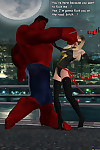 ms. Marvel vs rojo hulk el Volver de rojo hulk