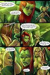 dokuczliwy trucizna Ivy i w Super połknięcie z jeden Harley Quinn
