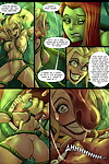 nyte Poison Ivy et l' Fantabulous l'ingestion de un Harley Quinn
