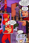 [online superheroes] flash に bawdy ハウス (justice league) 部分 2