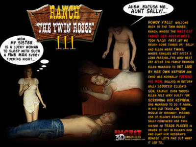 ranch il Doppia roses. parte 3 incest3dchronicles