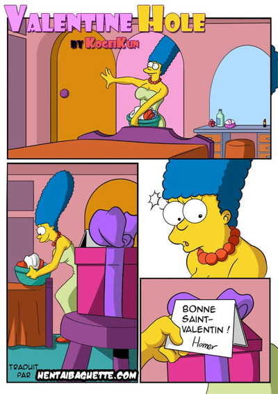 KogeiKun Valentine Hole The Simpsons French HentaiBaguette