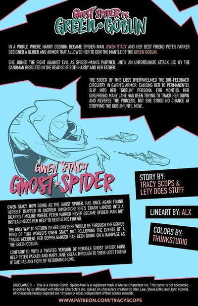 Ghost Spider VS Green Goblin