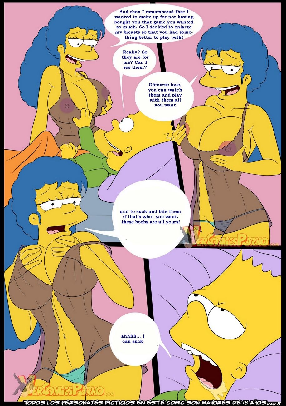 Порно Мать Симпсон