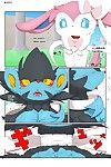 Рета сумераги sylveon против luxray (pokemon)