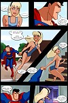 супергерл приключения ch. 2 супермен