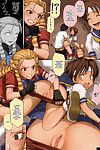 (c74) [copen (rustle)] Sakura Per karin. Sakura & Karin (boost!) (street fighter) [risette] [decensored]