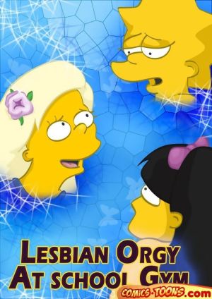 В Симпсоны лесбиянки оргия в Школа Тренажерный зал