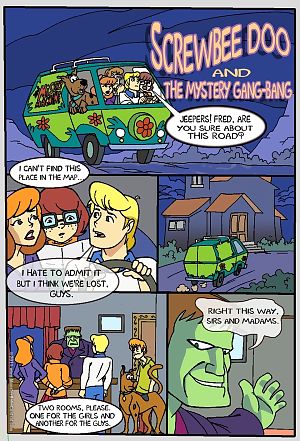 screwbee Doo mystery Gang bang