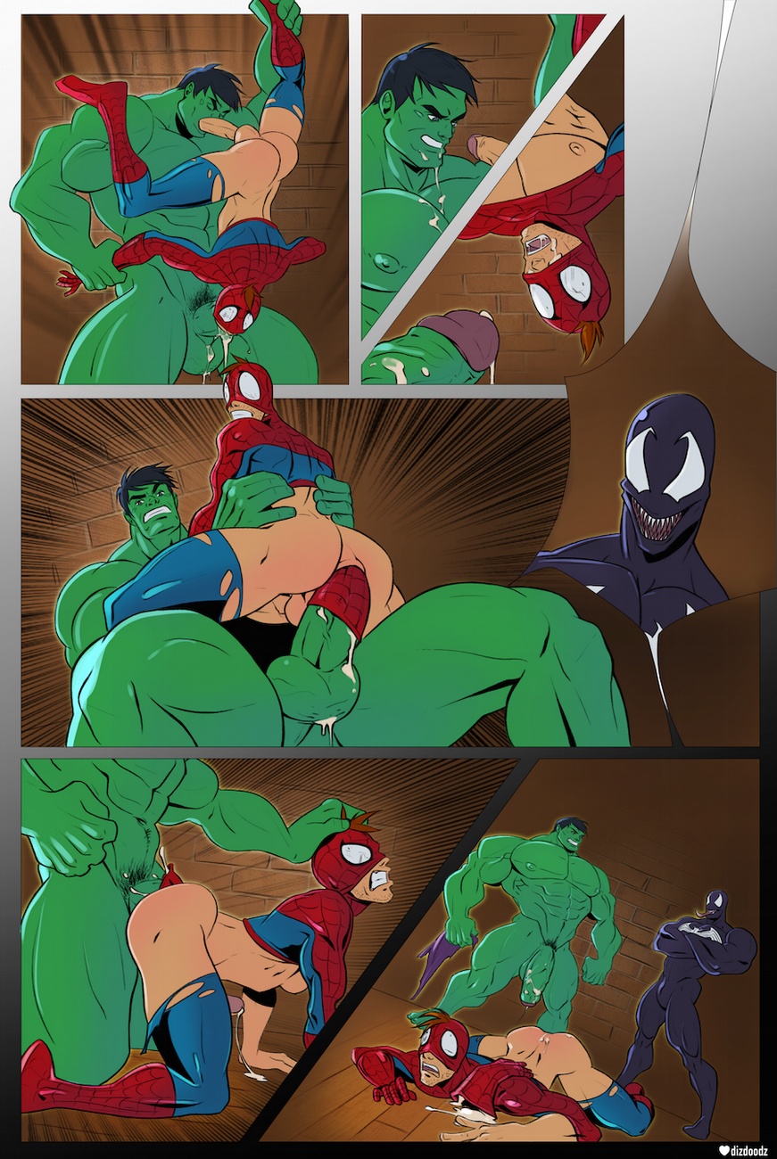 homem-aranha vs hulk