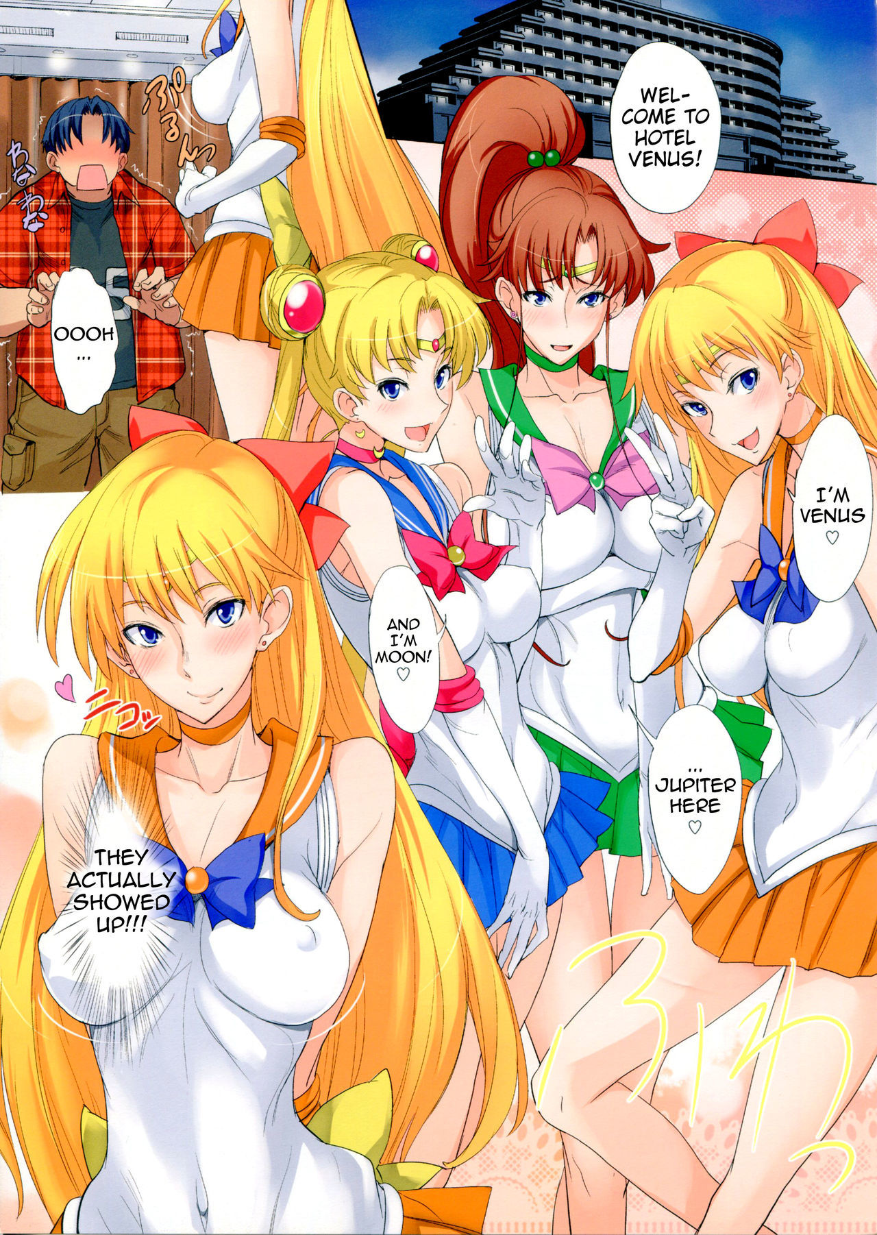 (C84) [Majimeya (isao)] Getsu Ka Sui Moku Kin Do Nichi Full Color 2 Hotel Venus Shucchou Hen - Welcome to Hotel Venus 2 (Bishoujo Senshi Sailor Moon)  {doujin-moe.us}
