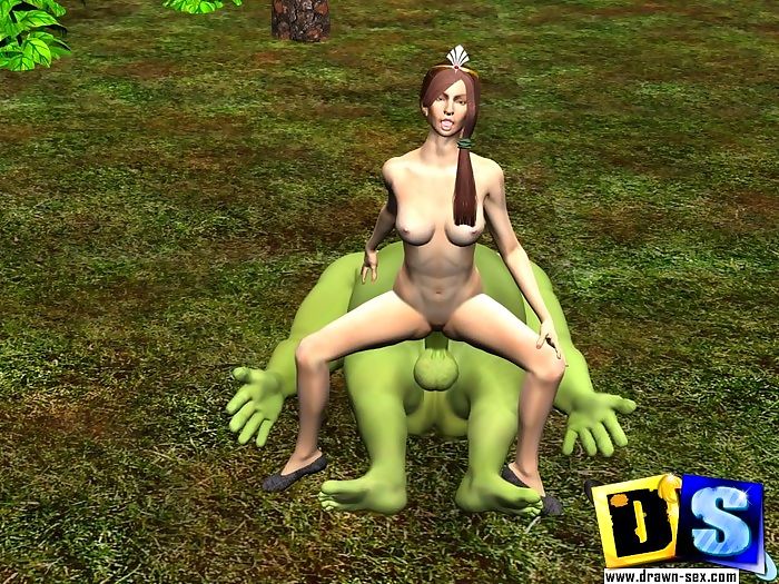 3d seks przygody z Shrek i kwiatowo-owocowy Fiona część 1264