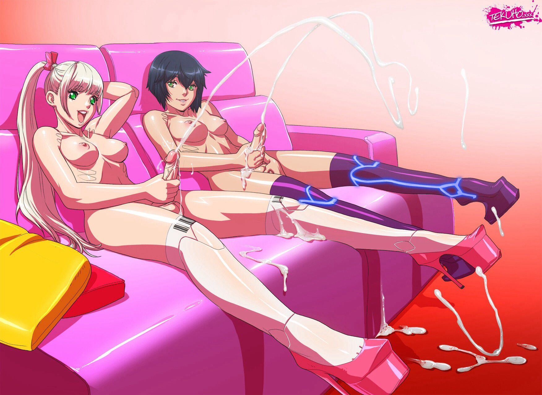 cumming transexuelle L'Anime PARTIE 4