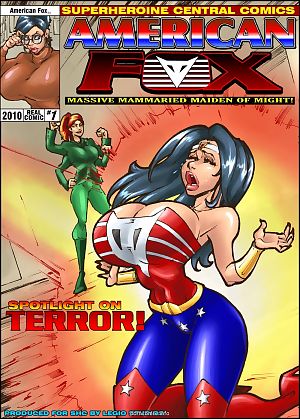 super-heroína Americana Fox Spotlight no terror