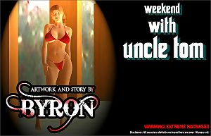 Byron week-end Avec oncle tom
