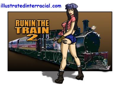 runnin ein Zug 2 illustriert interracial