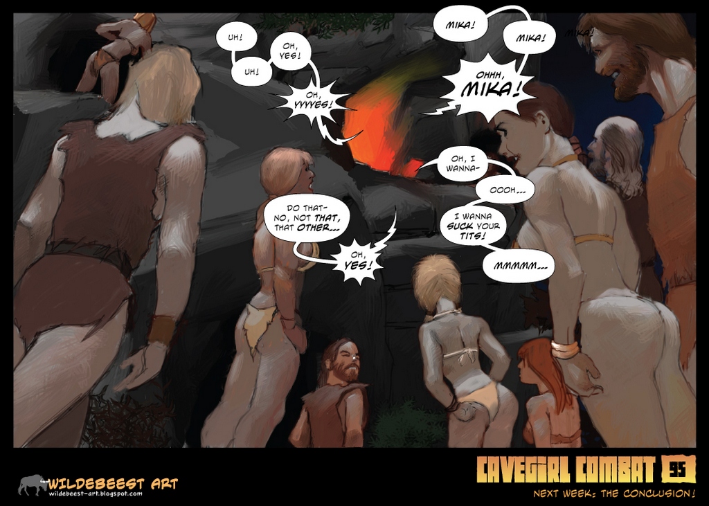 cavegirl 戦闘 部分 7