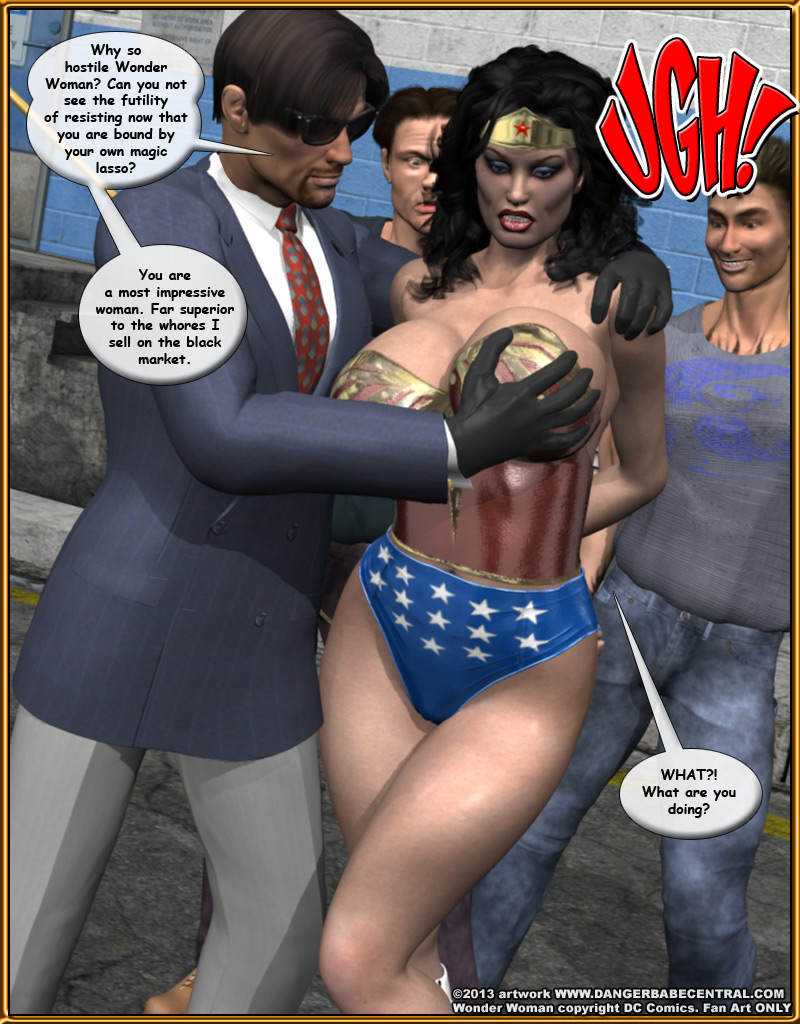 Wonder Woman Naked Bondage