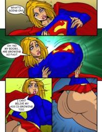 вентилятор supergirl’s Супер сиськи