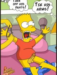 В Симпсоны Барт entraped
