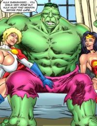superheroine comixxx สงสัย ผู้หญิง & พลังงาน ผู้หญิง ใหญ่ ใคร