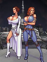 boobsgames Leia et Mara