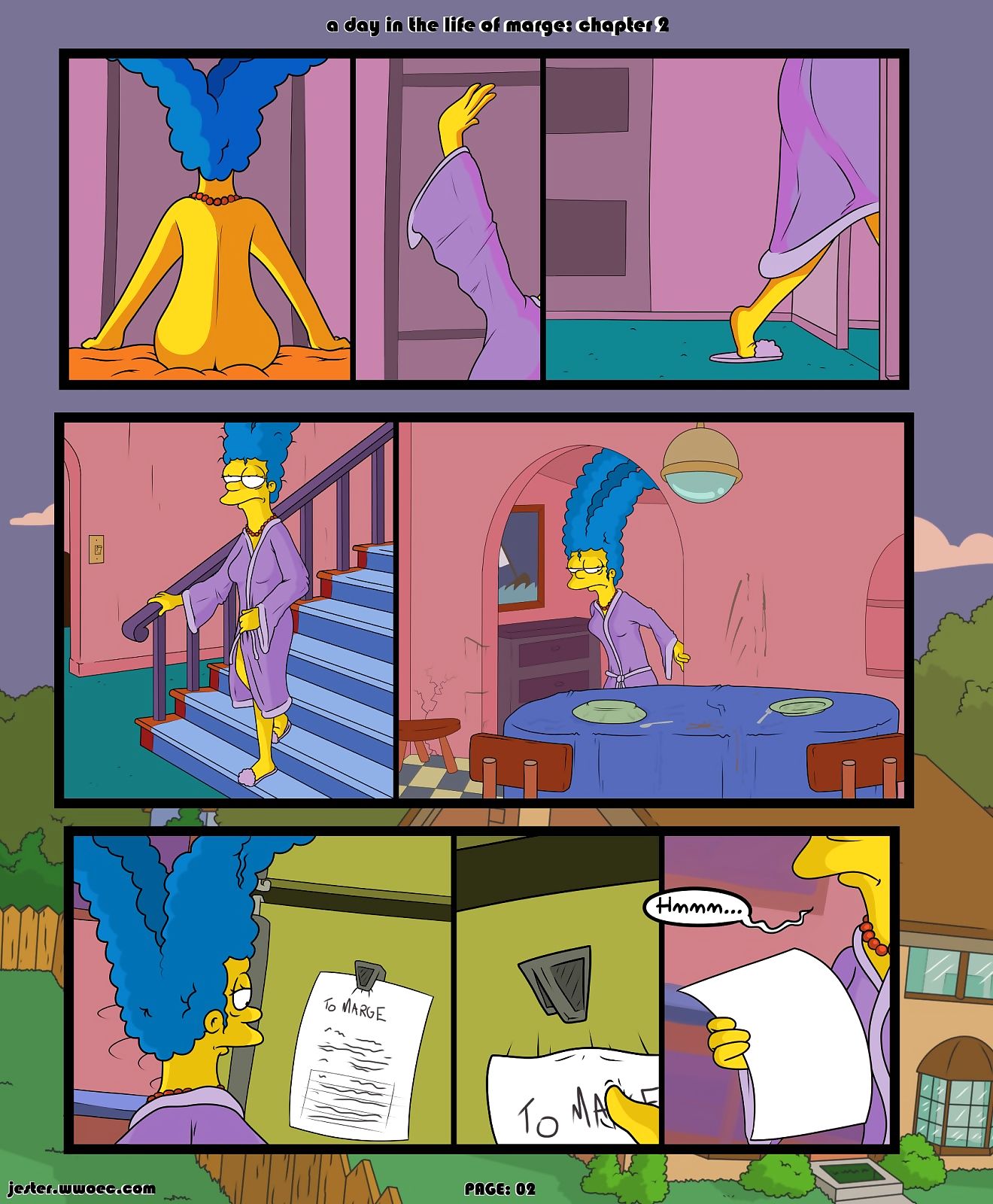 w The simpsons dzień w w Życie z Marge