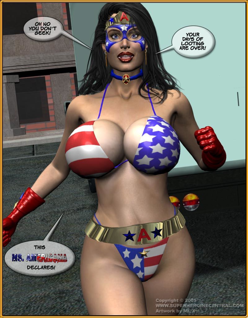 miss americana vs geek Ii – 3d Smart arme