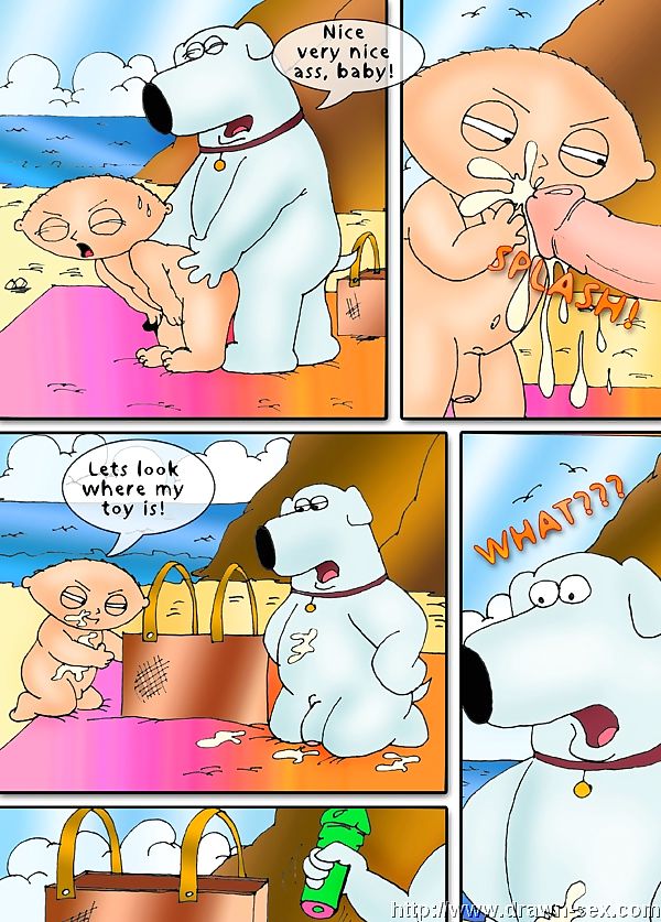 Family Guy – Beach Play,Drawn Sex