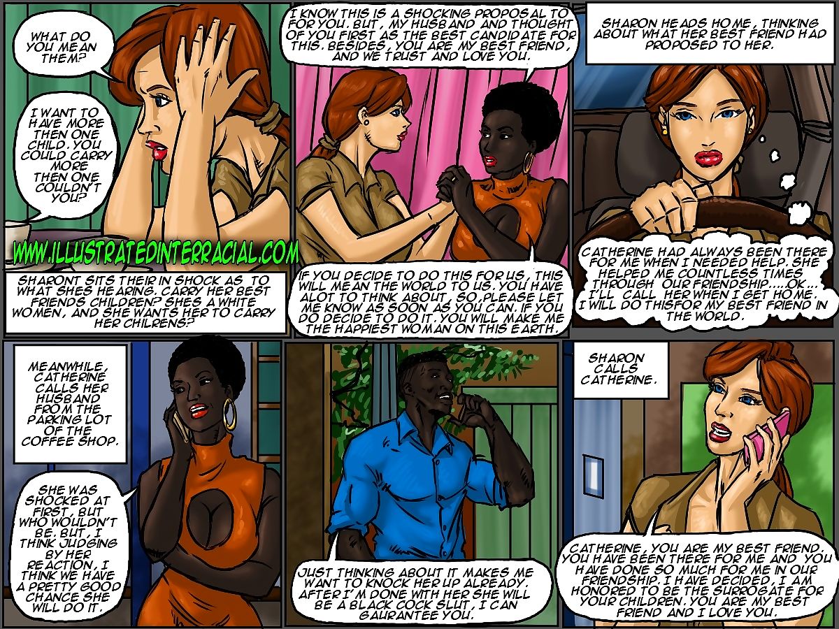 The Surrogate- Illustrated interracial