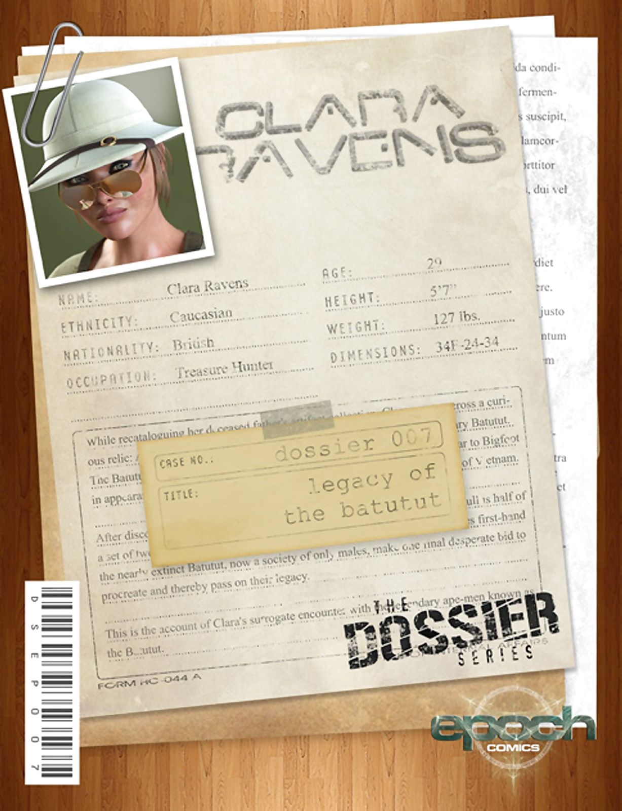 이 dossier 07 클라라 까마귀 epoch