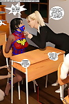 dbcomix คนใหม่ arkham สำหรับ superheroines 3 กลับมา ต้อง โรงเรียน