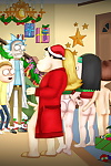 Evgenmahlov- Christmas Surprise American Dad, Rick and Morty