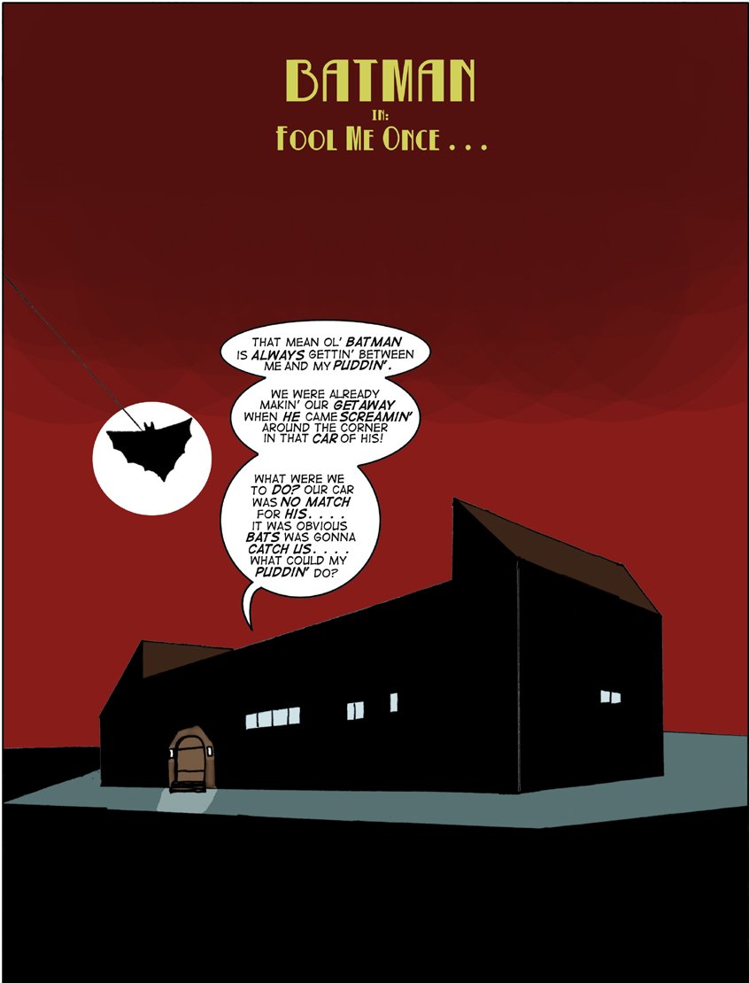 伟大的 斯科特 传奇故事 2 蝙蝠侠 傻瓜 我 一旦