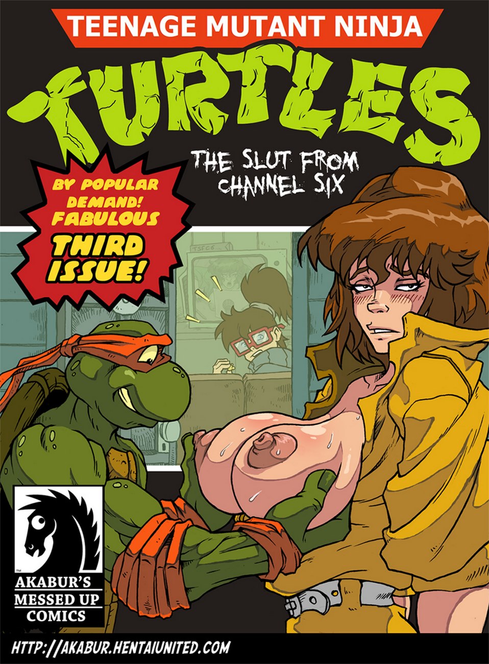 wojownicze żółwie ninja w dziwka Od kanał Sześć