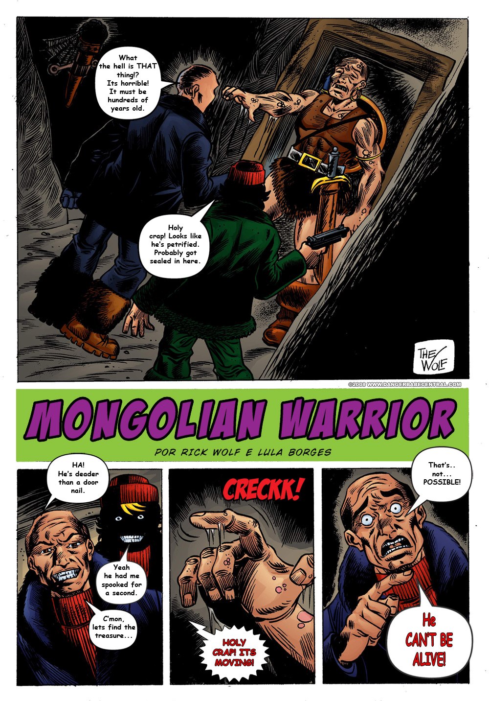Трина Джонс монгольский воин