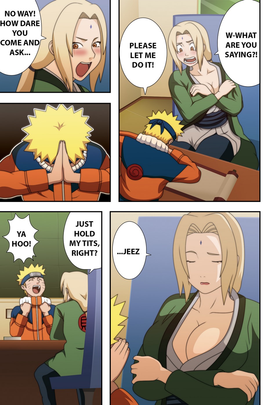 Naruto (naruho) chichikage Big Brust Ninja