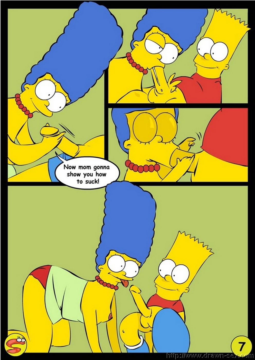 Wit Simpsons- Drawn Sex