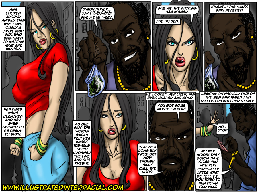 Donna- illustrated interracial