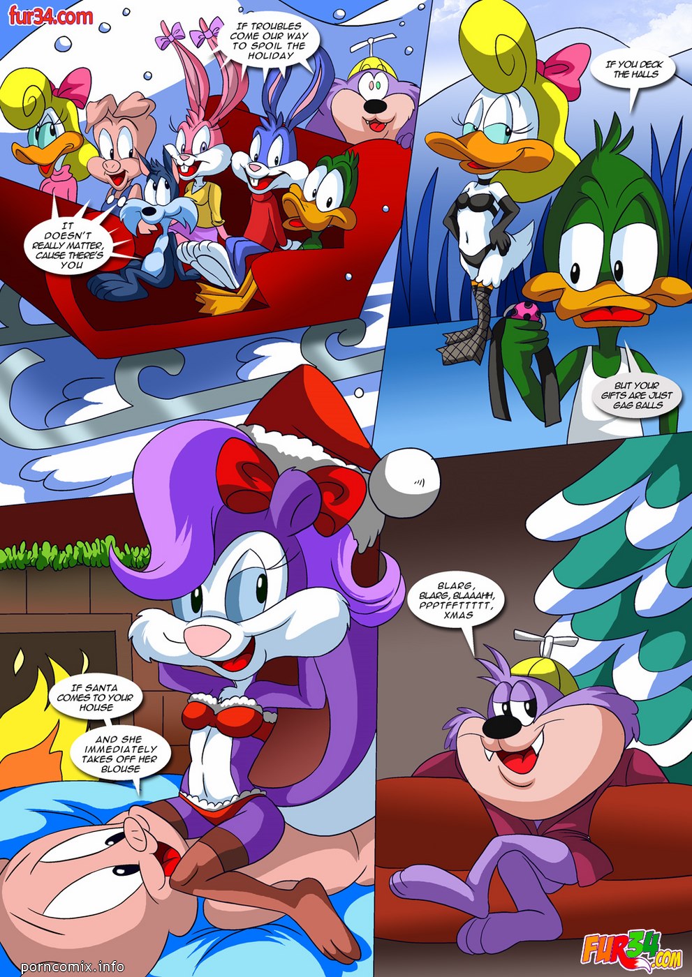 Tiny Toons- It\'s A Wonderful Sexy Christmas - part 2