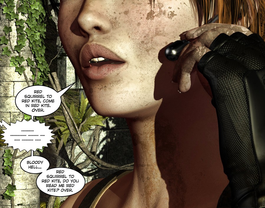 Lara Croft Clara Đám quạ đưa tin 1