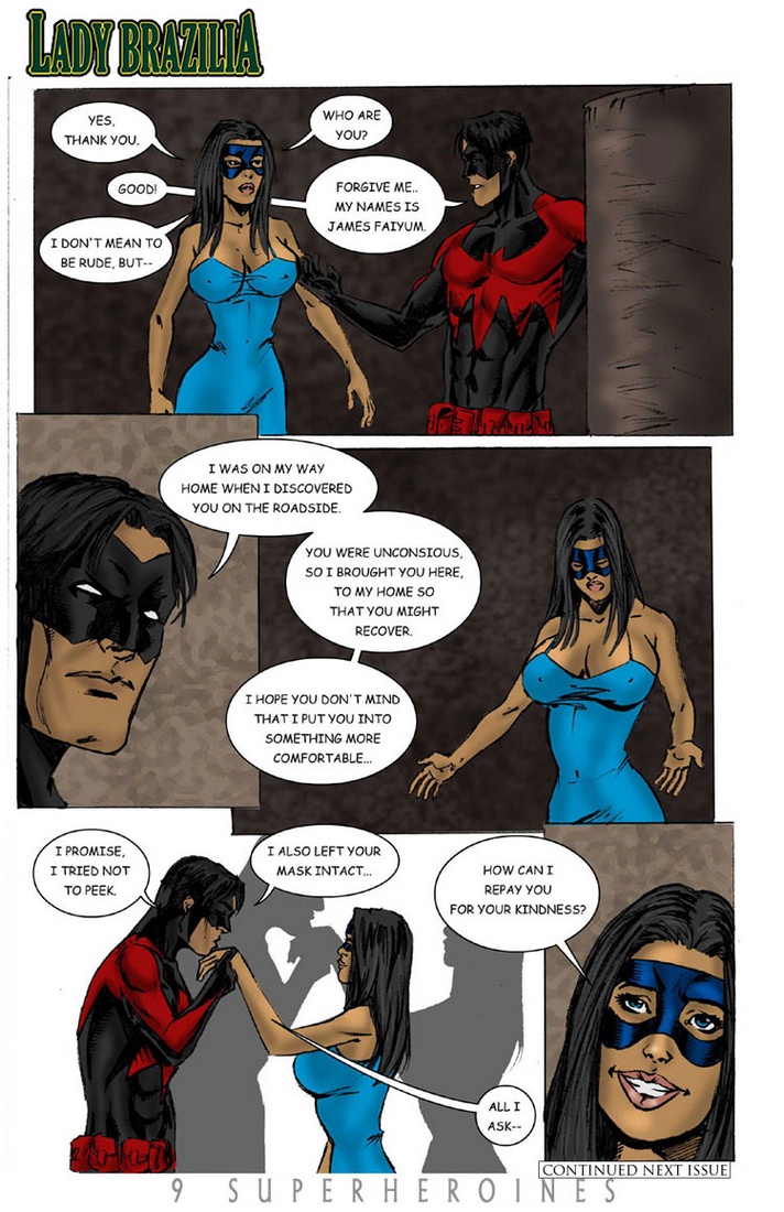 9 Super heroínas el revista 9 Parte 3